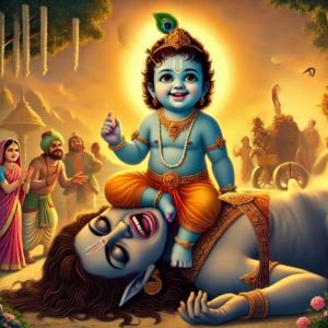 Putana and krishna story