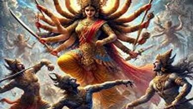 Shubh aur nishumbh ka vadh