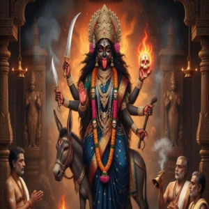 Navratri day7 maa kalratri aarti 2