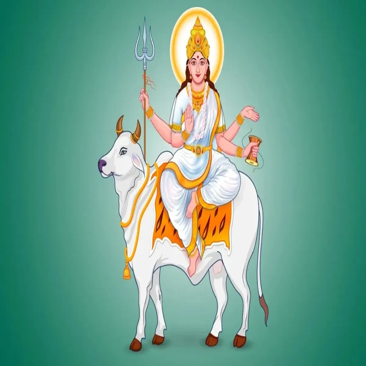 Navratri navratri aathven din devi mhagauri