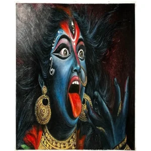 Mythology kali emergence defeats evil
