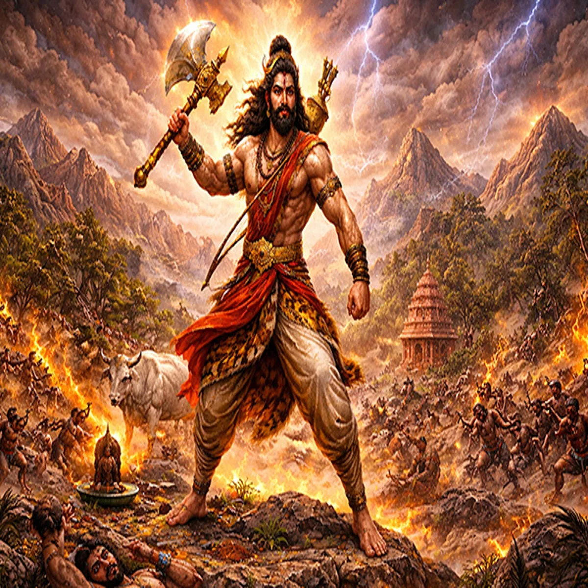 Mythology mythology pen bhgvan prshuram amr